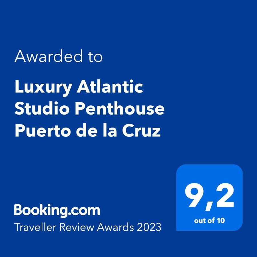 Luxury Atlantic Studio Puerto De La Cruz Luaran gambar